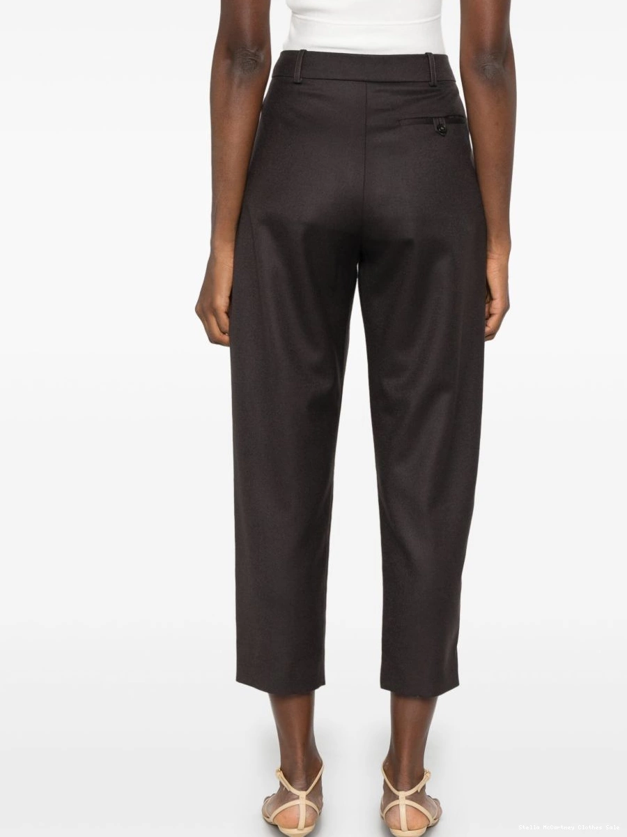Cheap Women pleated trousers McCartney Stella wool 0821